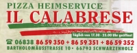  Il Calabrese - Da Enzo - Pizza Heimservice